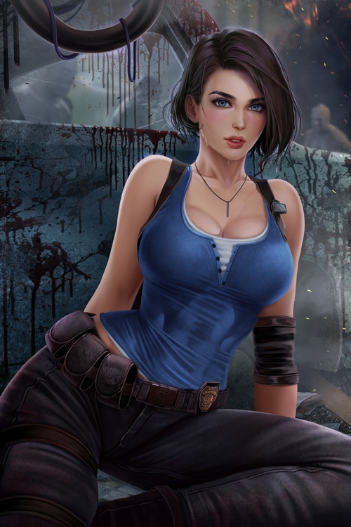 Jill Valentine from Resident Evil 3 Fan Art