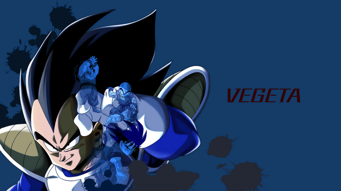 Vegeta and other Dragon Ball characters