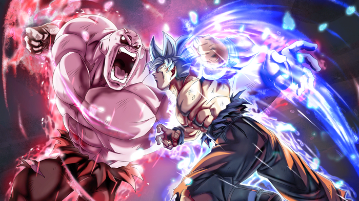 Jiren and Ultra-Instinct Goku clash in Dragon Ball Super