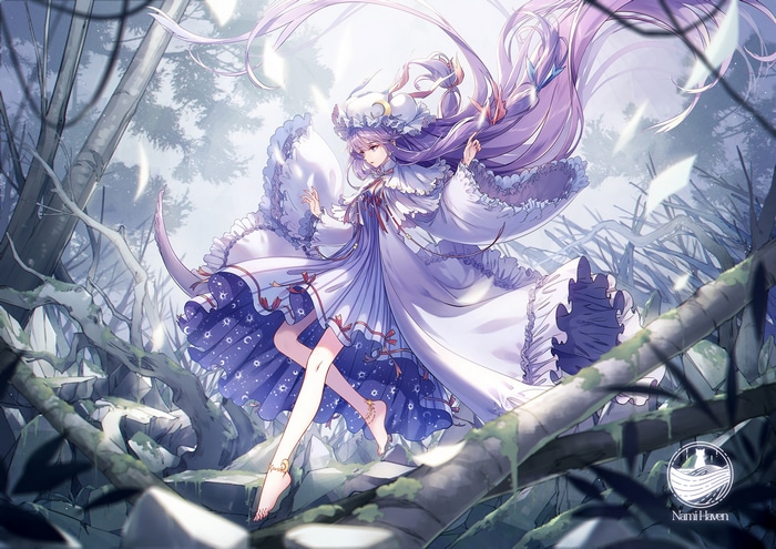 Patchouli Knowledge in a forest