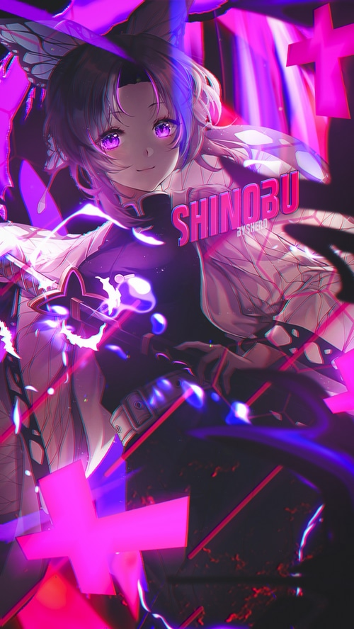 Kochou Shinobu from Kimetsu no Yaiba
