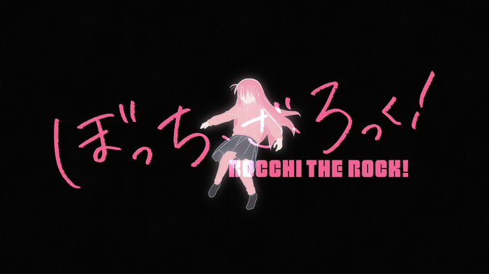 BOCCHI THE ROCK! Japanese Title and Character
