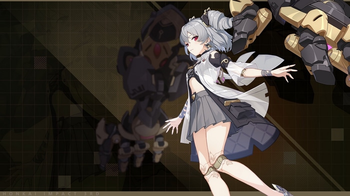 Bronya Zaychik from Honkai Impact 3rd with mechanical arms