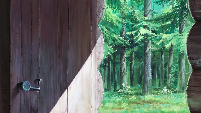 Kiki's Delivery Service: Doorway to a Forest