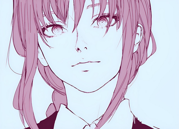 Makima from Chainsaw Man anime