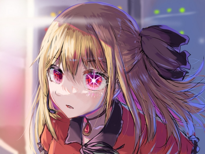 Ruby Hoshino with Star Eyes
