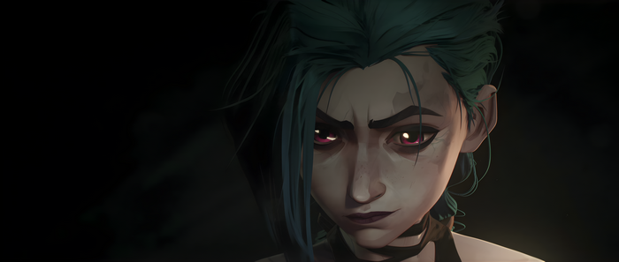 4K Jinx from Arcane League of Legends