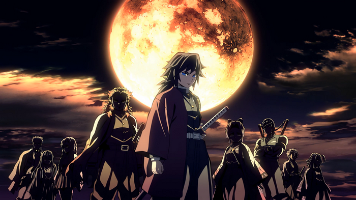 Kimetsu no Yaiba Hashira under the Moon