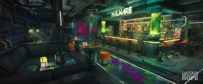 Malware Bar Interior