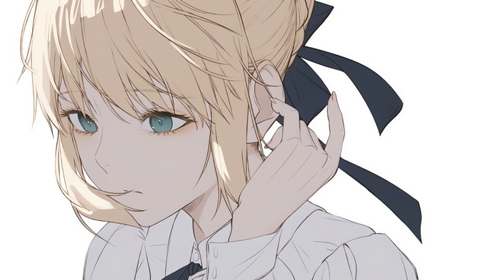 Saber from Fate series