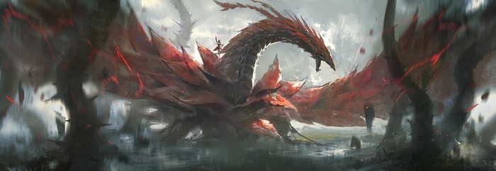 4K Black Rose Dragon and Akiza Izinski