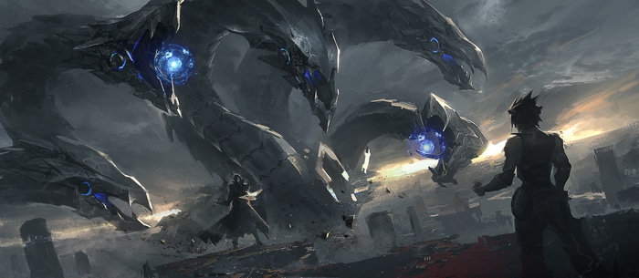 4K Zane Truesdale vs. Mechanical Dragon