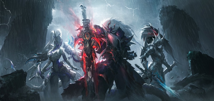 Yu-Gi-Oh! Characters in a Storm with Swords