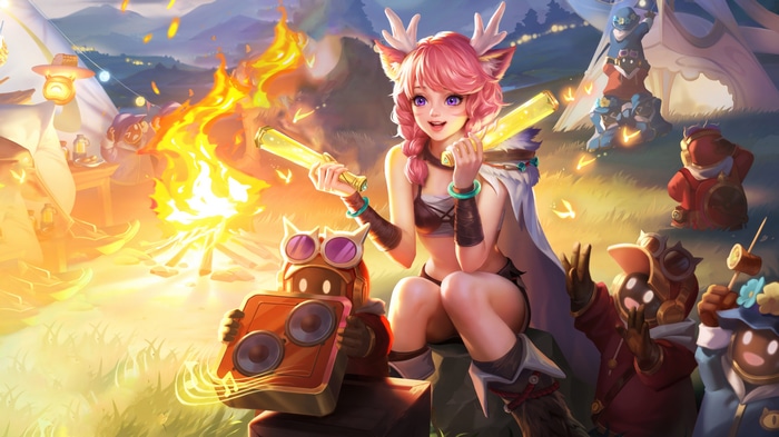 Honor of Kings: Fox Girl by Campfire