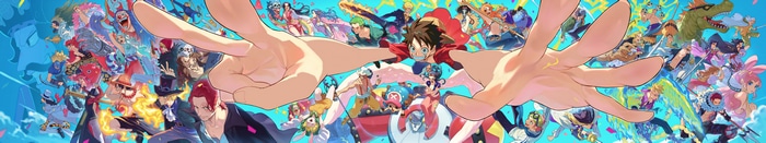 4K One Piece Characters with Monkey D. Luffy and Shanks