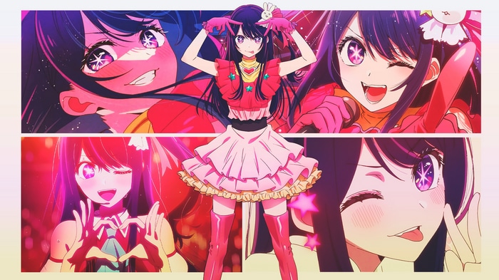 Oshi no Ko Collage featuring Hoshino Ai