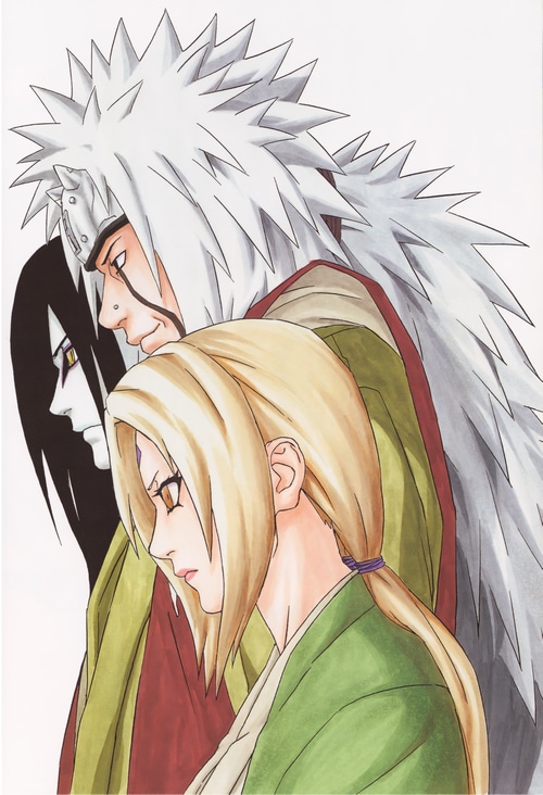 Naruto: Jiraiya, Tsunade, and Orochimaru