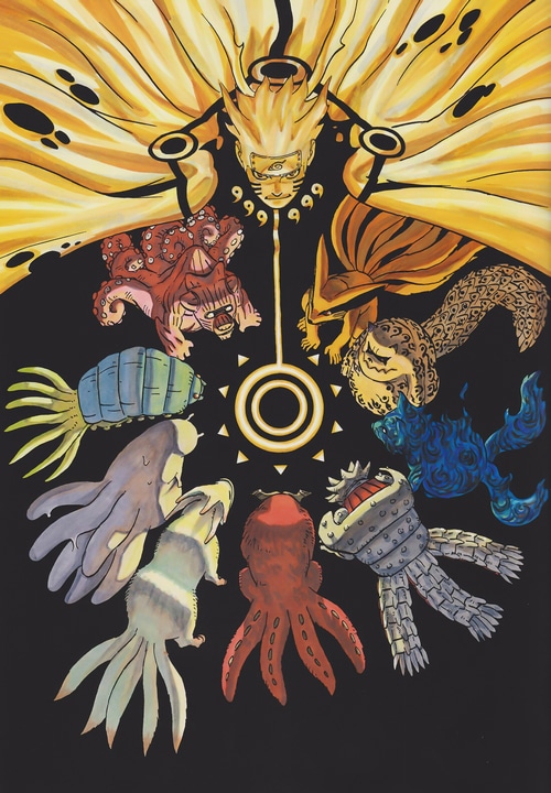 Naruto and the Nine Tailed Beasts