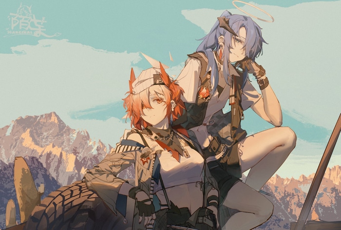 Mostima and Fiammetta from Arknights