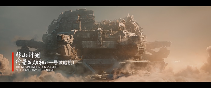 The Moving Mountain Project No.1 Planetary Test Engine