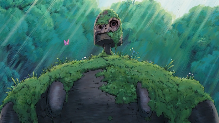 Laputa: Castle in the Sky Robot in Forest