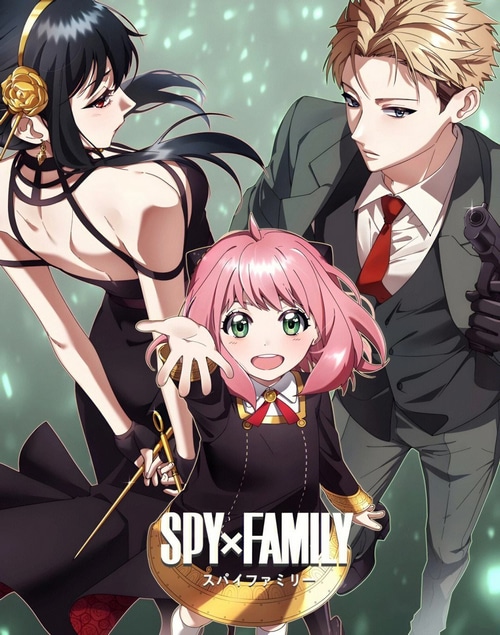 Spy x Family Anya, Yor, and Loid Forger