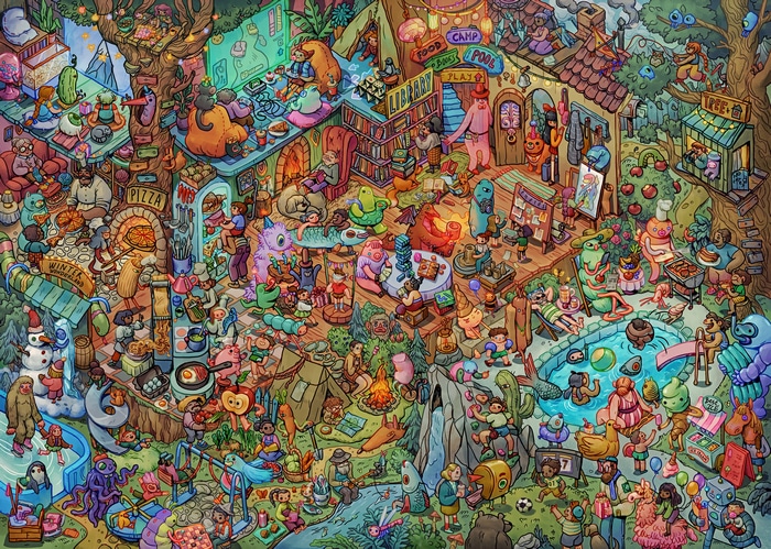 Marija Tiurina's Wimmelbilder Hidden Object Game