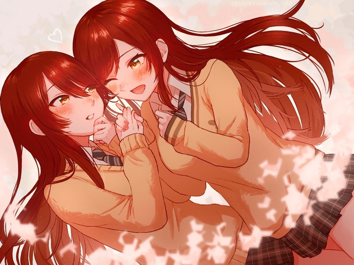 Oosaki Tenka and Oosaki Amana fan art