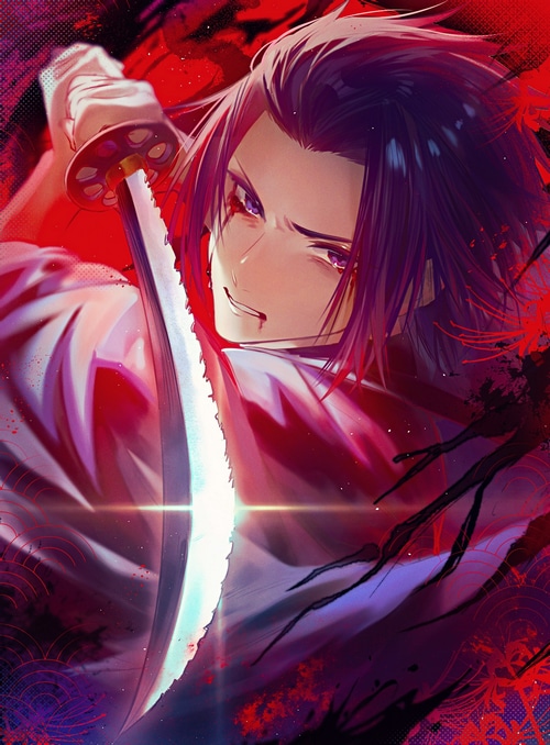 Gabimaru from Hell's Paradise: Jigokuraku with a sword