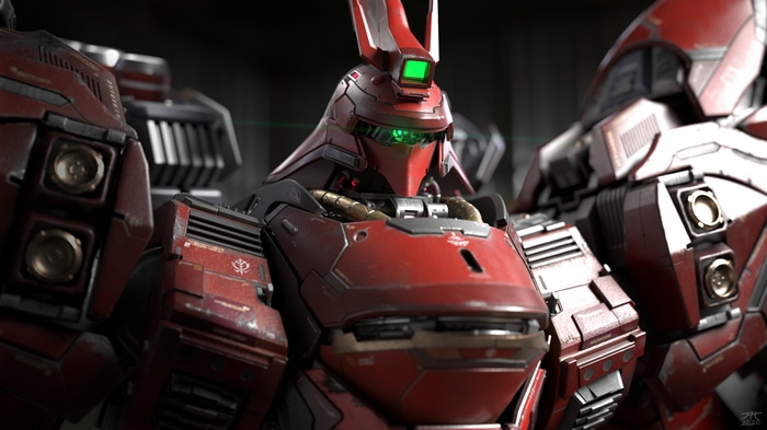 4K Sazabi from Mobile Suit Gundam Char's Counterattack