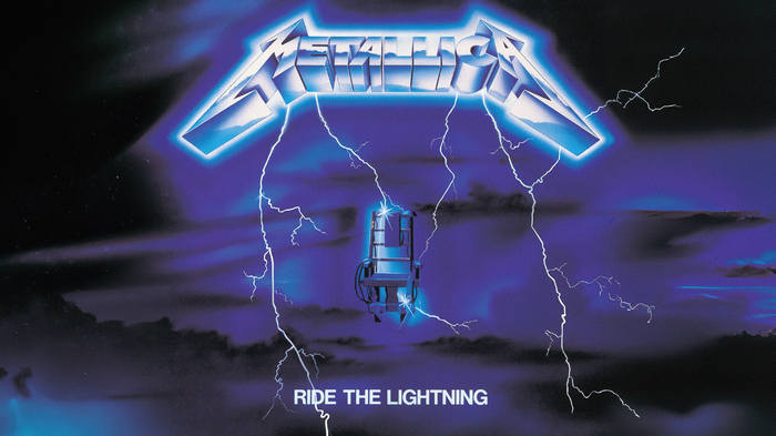 Metallica Ride the Lightning Album Cover