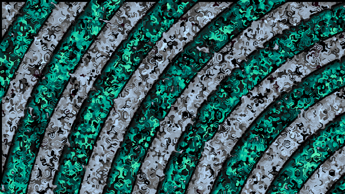 Abstract concentric rings pattern