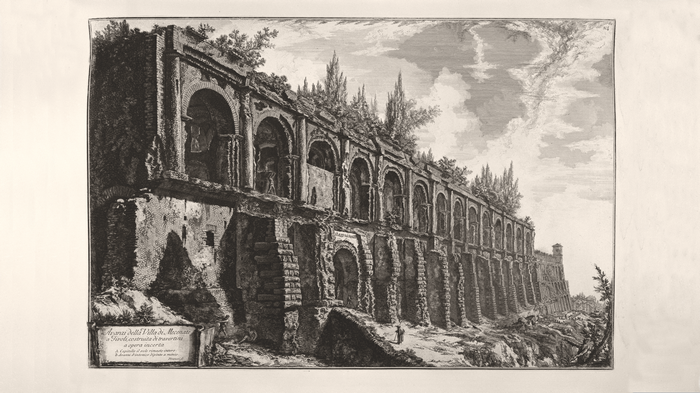 Roman Ruins by Giovanni Battista Piranesi