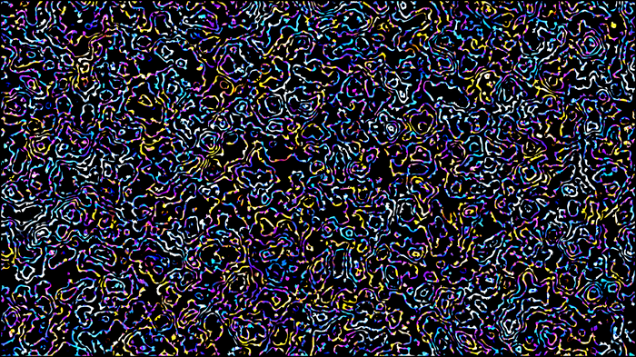4K colorful abstract pattern