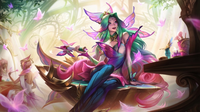 Faerie Court Seraphine from League of Legends