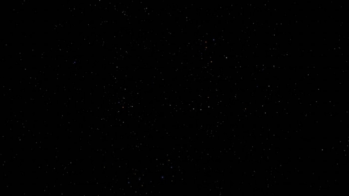 A dark sky filled with countless stars