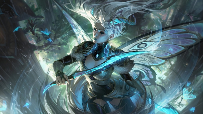 Faerie Court Katarina from League of Legends 4K