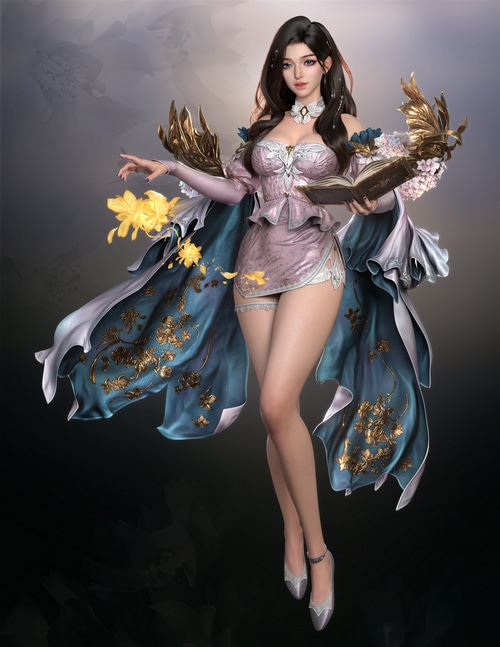 4K Fantasy Art of Liao Bailei