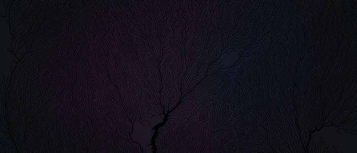 Abstract dark coral pattern