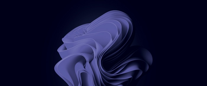 Windows 11 abstract 3D art
