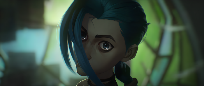 Jinx from Arcane, League of Legends