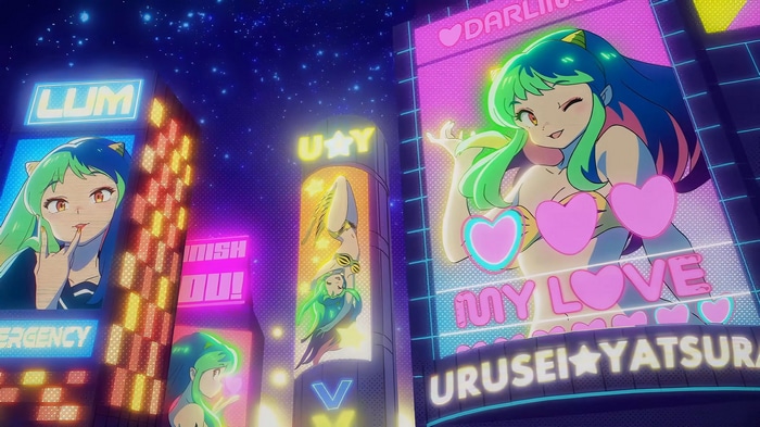 4K Lum Invader Urusei Yatsura Anime Signs
