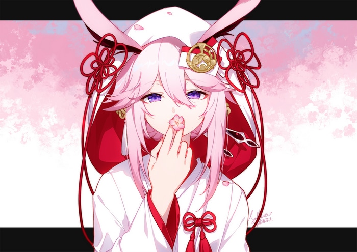 Yae Sakura from Honkai Impact 3rd fan art