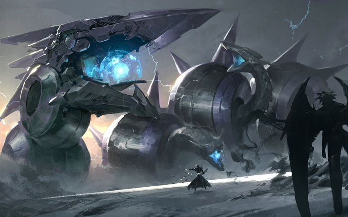 Chimeratech Fortress Dragon and Zane Truesdale