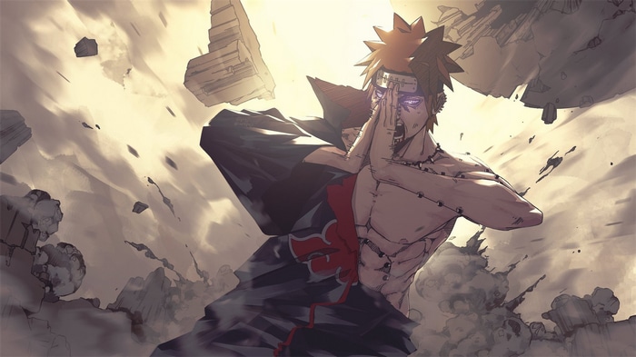 Pain from Naruto fan art