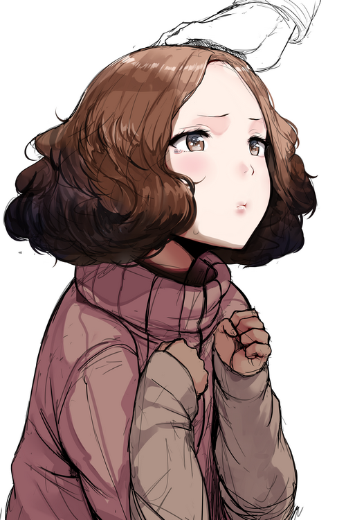 Okumura Haru from Persona 5 Royal wearing a sweater