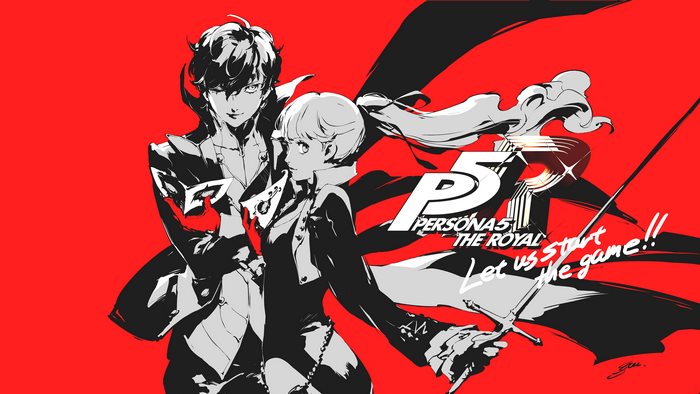 Persona 5 The Royal Joker and Kasumi Yoshizawa
