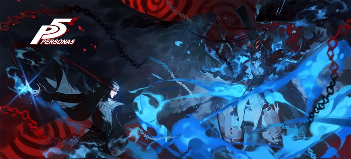 Persona 5 Joker and Shadow Fight