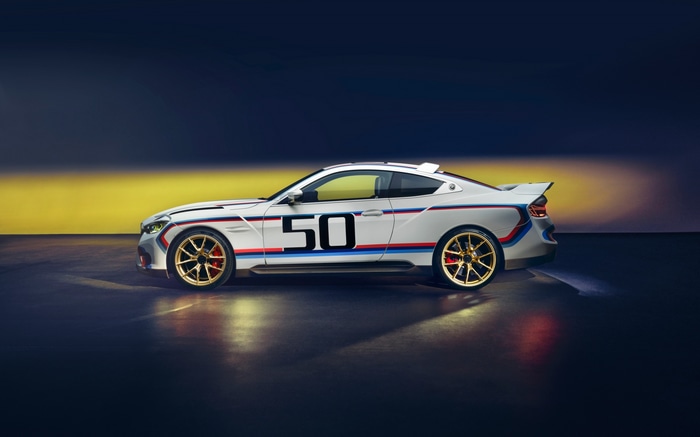 BMW M4 CSL "50" Edition Side View
