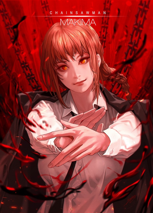 Chainsaw Man Makima Fan Art